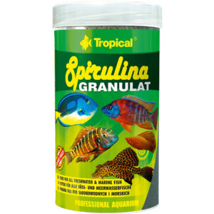خرید غذای ماهی تروپیکال مدل Spirulina Granulat وزن 110 گرم