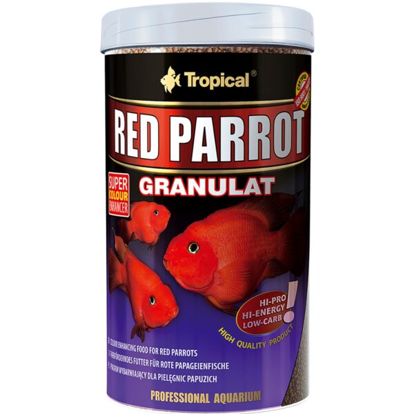 خریدغذای ماهی تروپیکال مدل Red Parrot Granulat وزن 100 گرم