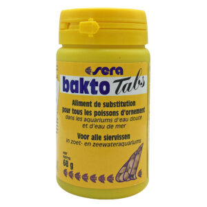 خریدقرص ضد انگل آکواریوم سرا مدل bakto tabs وزن 68 گرم