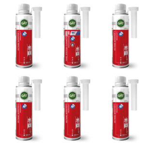 خریداکتان بوستر 3 پوینت و تمیزکننده سیستم سوخت رسانی پلاس گات مدل PO3 حجم 300 میلی لیتر بسته 6 عددی