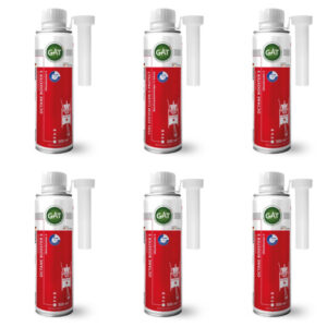 خریداکتان بوستر 3 پوینت و تمیزکننده سیستم سوخت رسانی گات مدل FO3 حجم 300 میلی لیتر بسته 6 عددی