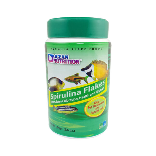 خریدغذای آبزیان اوشن نوتریشن کد 0728C مدل spirulina وزن 154 گرم