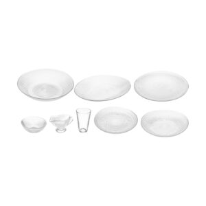 خریدسرویس غذا خوری 33 پارچه بلور کاوه سری ونیز مدل ُSE0351GCL