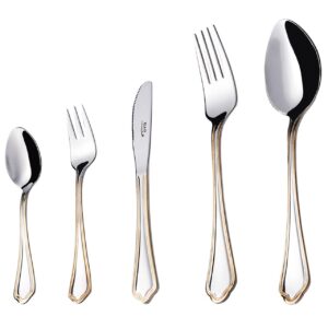 خریدسرویس قاشق و چنگال 30 پارچه ناب استیل مدل Venice