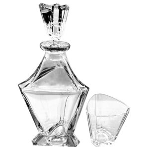 خریدسرویس 8 پارچه تنگ و لیوان بوهمیا مدل ساده