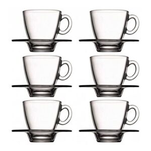 خریدست فنجان و نعلبکی پاشاباغچه مدلAqua کد 95040 -بسته 6 عددی