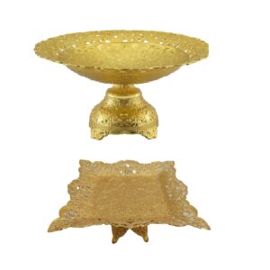 خریدسرویس پذیرایی طرح خالخالی مجموعه 2 عددی