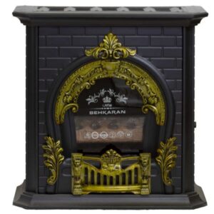 خریدبخاری گازی بهکاران مدل شومینه گارد دار طرح پرنس کد T-28000