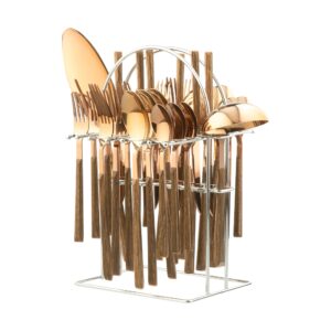 خریدسرویس قاشق و چنگال 33 پارچه جی فی نی مدل  WOOD-R