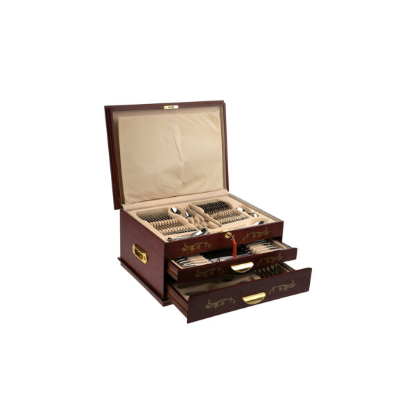 خریدسرویس قاشق و چنگال 123 پارچه سولایتر مدل GO-6252