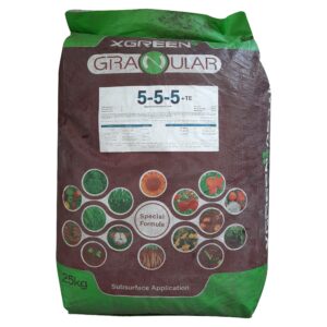 خریدهیومیک اسید گرانول 5-5-5 ایکس گرین مدل X2 وزن 25 کیلوگرم