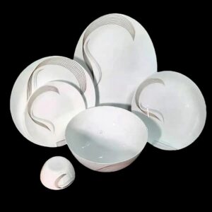 خریدسرویس غذا خوری 26 پارچه آمرتات مدل آرکوپال گرد شمل طلا کد 6260