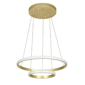 خرید چراغ آویز 2 حلقه چشمه نور کد LC6375/2H-G