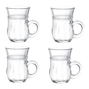 خریداستکان مادام کوکو مدل Garen Glass Tea 140 بسته چهار عددی