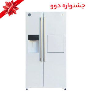 خریدیخچال و فریزر ساید بای ساید 29 فوت دوو مدل DS-3020MW
