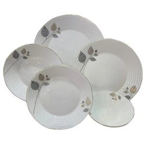 خریدسرویس غذا خوری 26 پارچه گلدن اوپال مدل آرکوپال هارنا گلبرگ لب طلا کد 6200