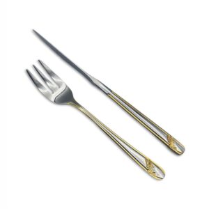 خریدست کارد و چنگال میوه خوری 12 پارچه پالرمو مدل 909g