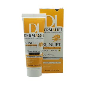 خریدکرم ضد آفتاب درمالیفت مدل SPF50 پوست خشک 1 حجم 40 میلی لیتر