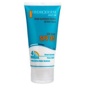 خریدکرم ضد آفتاب فاقد چربی هیدرودرم مدل Men SPF35 وزن 50 گرم
