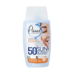 خریدکرم ضدآفتاب پیکسل مدل Sensitive And Dry Skin حجم 50 میلی لیتر