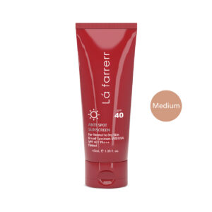 خریدکرم ضدآفتاب و ضد لک رنگی لافارر مدل SPF 40-Medium مناسب پوست های خشک و معمولی حجم 40 میلی لیتر