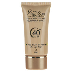 خریدکرم ضد آفتاب رنگی  مدیسان مدل  Ultra Light Beige SPF 40 مناسب انواع پوست حجم 30 میلی لیتر