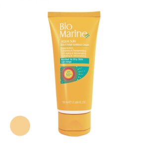 خریدکرم ضد آفتاب رنگی بایومارین SPF 50 مدل ضد چروک 02 مناسب برای پوست خشک حجم 50 میلی لیتر
