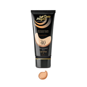خرید   کرم ضد آفتاب رنگی فیتووان مدل  Light Beige SPF 40 مناسب پوست های چرب حجم 30 میلی لیتر