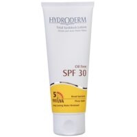 خریدلوسیون ضد آفتاب هیدرودرم سری فاقد چربی SPF30 حجم 75 میلی لیتر