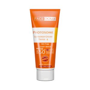 خریدکرم ضد آفتاب فیس دوکس سری فتوزوم مدل +light Beige Spf50 حجم ۴۰ میلی لیتر