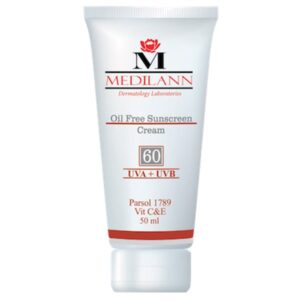 خریدکرم ضد آفتاب رنگی مدیلن SPF60 مناسب پوست چرب  حجم 50 میلی لیتر