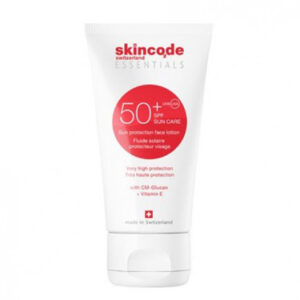خریدکرم ضدآفتاب اسکین کد مدل Sun Protection Face Lotion SPF 50 حجم 50 میلی لیتر