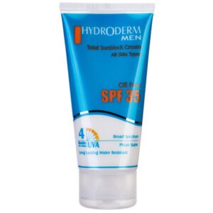 خریدکرم ضد آفتاب آقایان هیدرودرم SPF35 وزن 50 گرم