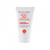 خریدکرم ضد آفتاب بی رنگ اسکن اسکین مدل SPF50 مناسب پوست های معمولی و مختلط حجم 40 میلی لیتر