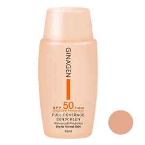 خریدکرم ضد آفتاب ژیناژن سری dry to normal skin مدل 02 حجم 50 میلی لیتر