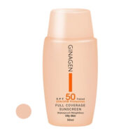 خریدکرم ضد آفتاب ژیناژن SPF50 مدل 02 مناسب پوست های چرب حجم 50 میلی لیتر