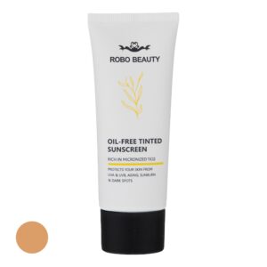 خریدکرم ضد آفتاب رنگی SPF 50 روبو بیوتی مدل Oil Free ‌مناسب پوست‌های چرب حجم 40 میلی‌لیتر