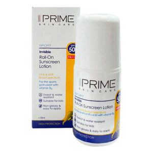 خریدلوسیون ضدآفتاب پریم مدل Spoert Invisible Roll-On حجم 50 میلی لیتر