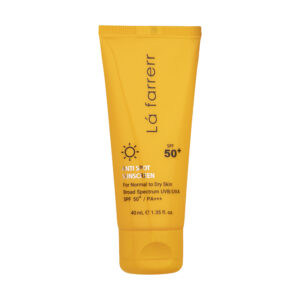 خریدکرم ضدآفتاب و ضد لک بی رنگ لافارر مدل SPF 50 مناسب پوست های خشک و معمولی حجم 40 میلی لیتر