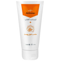 خریدکرم ضد آفتاب بی رنگ آرت وینا SPF50 مدل vitamin مناسب انواع پوست حجم 50 میلی لیتر