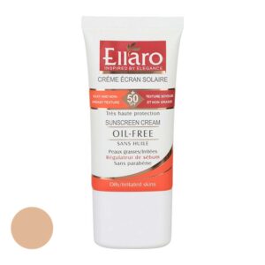 خریدکرم ضد آفتاب رنگی الارو SPF50 مدل Teinte Foncee مناسب پوست های چرب حجم 40 میلی لیتر