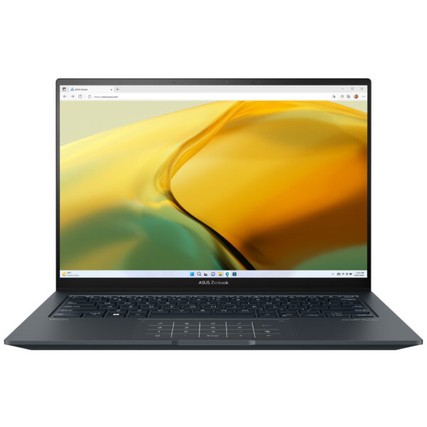 خریدلپ تاپ 14.5 اینچی ایسوس مدل Zenbook 14X OLED Q420VA-i7 13700H 16GB 512SSD