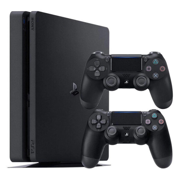 خریدکنسول بازی سونی مدل Playstation 4 Slim ریجن 3 سری CUH-2218B ظرفیت 1 ترابایت به همراه کارت نصب 20 عدد بازی