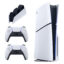 خریدکنسول بازی سونی مدل PlayStation 5 Slim ظرفیت یک ترابایت ریجن 2000 آسیا به همراه دسته اضافی و پایه شارژر
