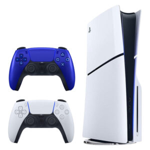 خریدکنسول بازی سونی مدل PlayStation 5 Slim ظرفیت یک ترابایت ریجن 2016A اروپا به همراه دسته اضافی