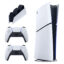 خریدکنسول بازی سونی مدل PlayStation 5 Slim Digital Edition ظرفیت 1 ترابایت ریجن 2016B اروپا به همراه دسته اضافی و پایه شارژر