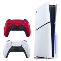 خریدکنسول بازی سونی مدل PlayStation 5 Slim ظرفیت یک ترابایت ریجن 2016A اروپا به همراه دسته اضافی