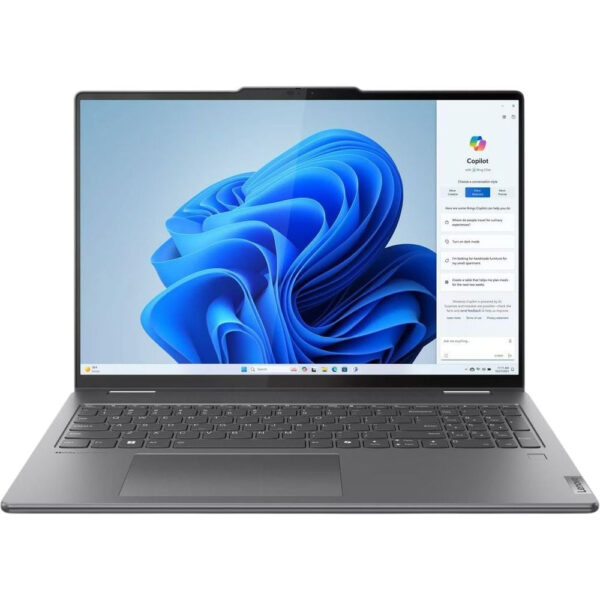 خریدلپ تاپ 16 اینچی لنوو مدل Yoga 7 2-in-1 16IML9-Core Ultra 7 155U-16GB LPDDR5x-1TB SSD-Touch-W