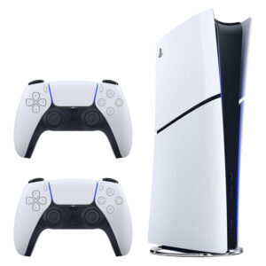 خریدکنسول بازی سونی مدل PlayStation 5 Slim Digital Edition ظرفیت یک ترابایت ریجن 2016B اروپا به همراه دسته اضافه