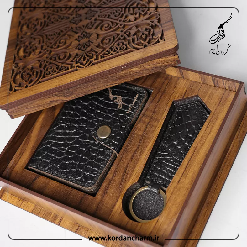ست هدیه چرمی مدل شایان